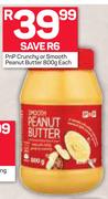 Pnp Crunchy Or Smooth Peanut Butter 800g-Each