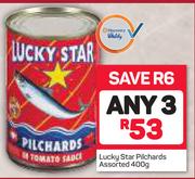 Lucky Star Pilchards-3X400g