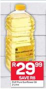 Pnp Pure Sunflower Oil-2Ltr