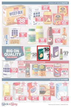 Pick n Pay Eastern Cape : Unbeatable Savings (28 Jan - 03 Feb 2019), page 4