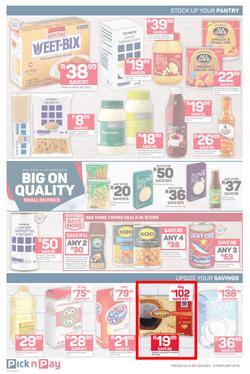 Pick n Pay Eastern Cape : Unbeatable Savings (28 Jan - 03 Feb 2019), page 4