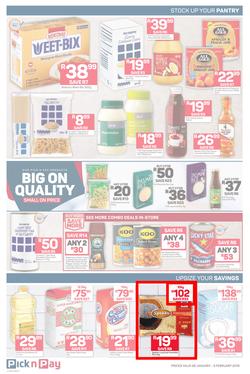 Pick n Pay Eastern Cape : Unbeatable Savings (28 Jan - 03 Feb 2019), page 4