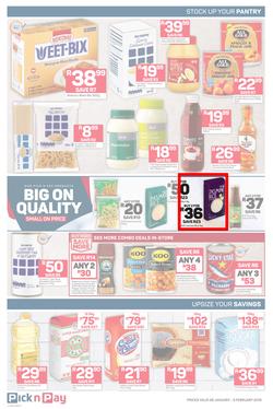 Pick n Pay Eastern Cape : Unbeatable Savings (28 Jan - 03 Feb 2019), page 4