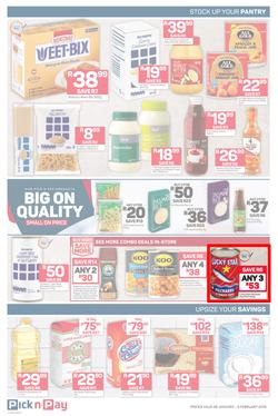 Pick n Pay Eastern Cape : Unbeatable Savings (28 Jan - 03 Feb 2019), page 4