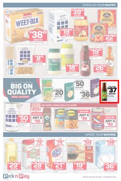 Pick n Pay Eastern Cape : Unbeatable Savings (28 Jan - 03 Feb 2019), page 4