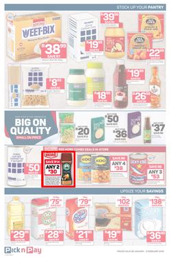 Pick n Pay Eastern Cape : Unbeatable Savings (28 Jan - 03 Feb 2019), page 4