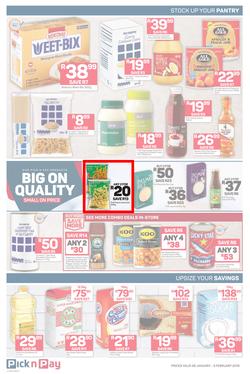 Pick n Pay Eastern Cape : Unbeatable Savings (28 Jan - 03 Feb 2019), page 4