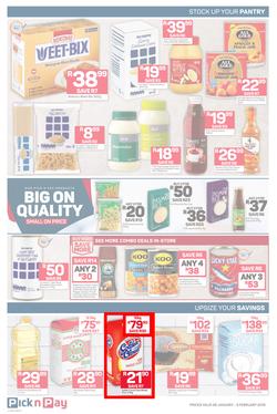 Pick n Pay Eastern Cape : Unbeatable Savings (28 Jan - 03 Feb 2019), page 4