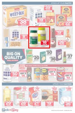 Pick n Pay Eastern Cape : Unbeatable Savings (28 Jan - 03 Feb 2019), page 4