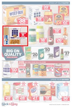 Pick n Pay Eastern Cape : Unbeatable Savings (28 Jan - 03 Feb 2019), page 4