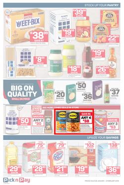 Pick n Pay Eastern Cape : Unbeatable Savings (28 Jan - 03 Feb 2019), page 4