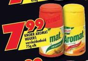 Knorr Aromat Houers Verskeidenheid-75g Elk