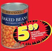 Pot O' Gold Gebakte Boontjies In Tamatiesous-410g