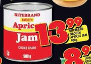Ritebrand Smooth Apricot Jam-900g