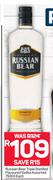 Russian Bear Triple Distilled Flavoured Vodka 750ml-Each