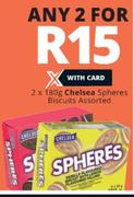 Chelsea Spheres Biscuit Assorted-2 x 180g