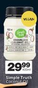 Simple Truth Coconut Oil-400ml