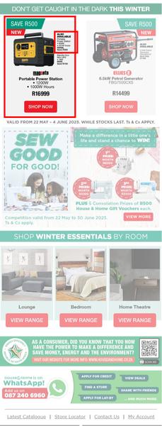 House & Home : There's No Place Like House & Home For Cosy Seasonal Essentials (22 May - 04 June 2023), page 4