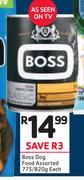Boss Dog Food Assorted-775/820g Each