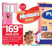 Huggies Dry Comfort Disposable Nappy Size 3-Per Nappy