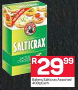 Bakers Salticrax-400g Each