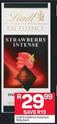 Lindt Excellence-100g Each