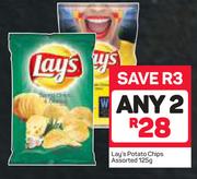 Lay’s Potato Chips-Any 2x125g