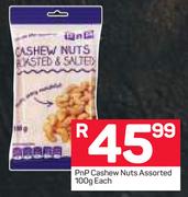 PnP Cashew Nuts-100g Each
