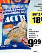 Act II Ready To Eat Popcorn Assorted-90/120g