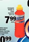 Energrade Ready to Drink Assorted-500ml Each