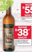 Drostdy Hof Adelpracht Late Harvest Claret Or Natural Sweet Red-750ml Each