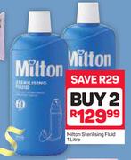 Milton Sterilising Fluid-2x1Ltr