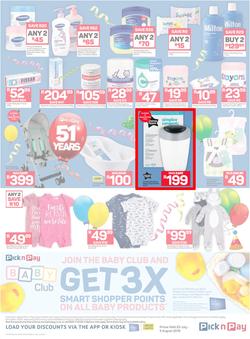 Pick n Pay : Baby Promotion (23 Jul - 05 Aug 2018), page 4