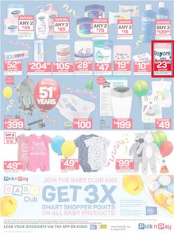 Pick n Pay : Baby Promotion (23 Jul - 05 Aug 2018), page 4