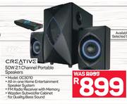 Creative 50W 2.1 Channel Portable Speakers(OC3010)