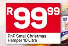 PnP Small Christmas Hamper 10 Liter