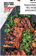BBQ Pork Belly Ribs-1kg