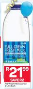 PnP Fresh Milk-2Ltr Each