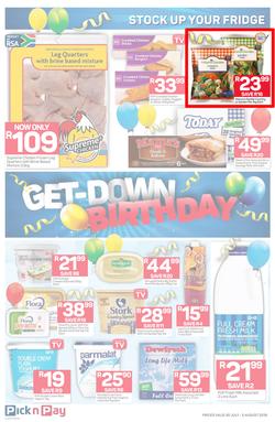 Pick n Pay : Birthday Deals (30 Jul - 05 Aug 2018), page 4