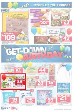 Pick n Pay : Birthday Deals (30 Jul - 05 Aug 2018), page 4