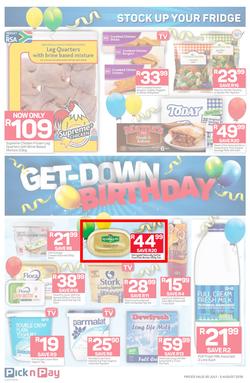 Pick n Pay : Birthday Deals (30 Jul - 05 Aug 2018), page 4