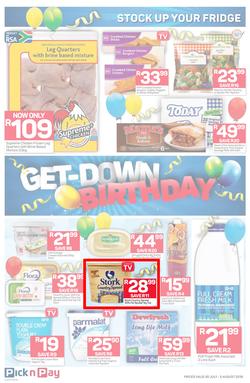 Pick n Pay : Birthday Deals (30 Jul - 05 Aug 2018), page 4