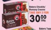 Bakesr Chockits/Romany Creams-200g 