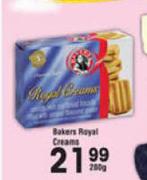 Bakers Royal Creams-200g 