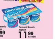 Parmalat Smooth Yoghurt-6 x 100ml