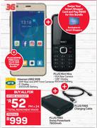 Hisense U962 8GB+Mint Mira+Charging Cable+Swiss Powerbank 7800mAh