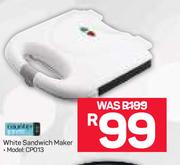 White Sandwich Maker CP013