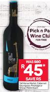 Tail Horse Merlot,Cabernet Sauvignon,Pinotage Or Shiraz-750ml Each