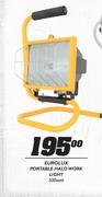 Eurolux Portable Halo Work Light-500 Watt
