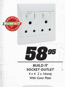 Build It Socket Outlet-4x4